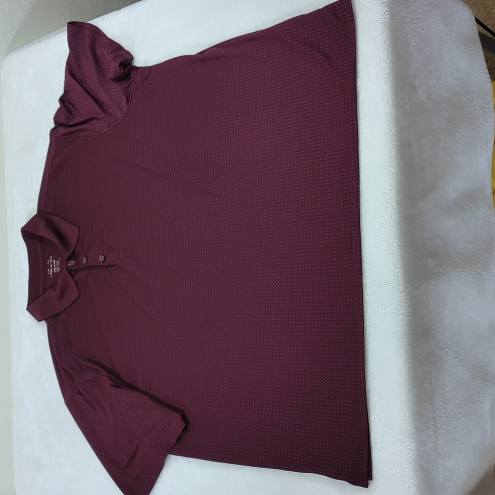 Haggar Cool 18 polo shirt XXL EUC